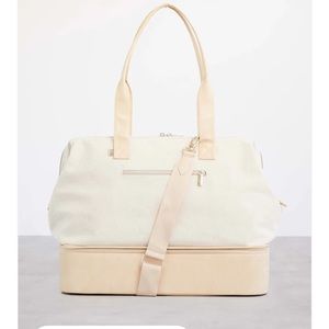 BEIS convertible weekender in Beige - large size